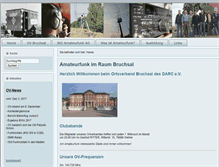 Tablet Screenshot of amateurfunk-bruchsal.de